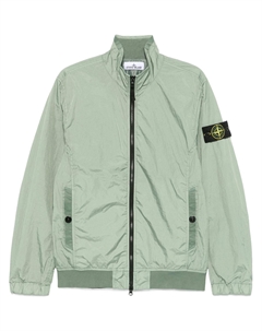 Куртка с нашивкой компас, зеленый Stone island