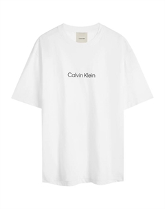 Футболка Men's Dark Taupe, белый Calvin klein