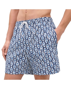 HERMES Мужские плавки синие Hermès