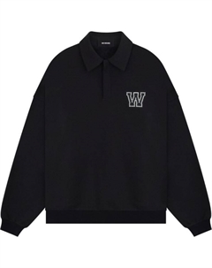 Мужская черная поло We11done