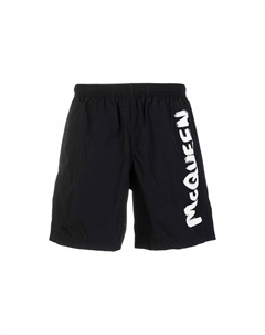 Пляжные шорты мужские black Alexander mcqueen