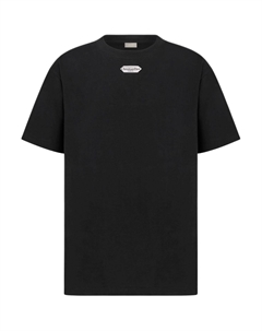 Футболка мужская черная Dior