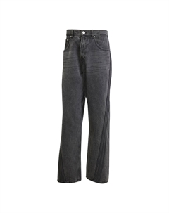 Прямые джинсы Adidas, черный Adidas originals