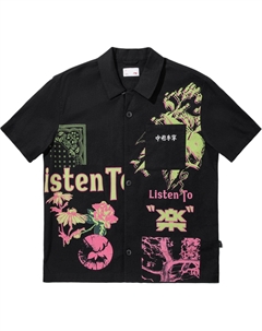 Мужская черная рубашка Li-ning