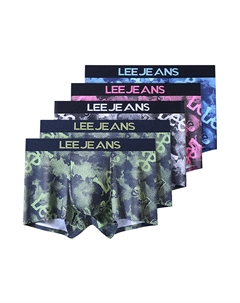 Edge Color 3.0 трусы мужские 5 шт, черный Lee