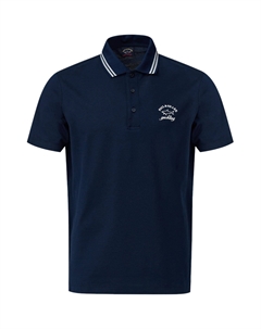 Яхтенная поло мужская marine blue Paul & shark