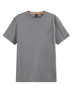 Jersey Crewneck T Shirt, темно-серый Hugo boss