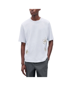 HERMES Футболка мужская синяя Hermès