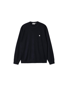 Свитшот с принтом логотипа, синий Carhartt wip