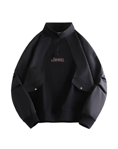 Свитшот мужской, черный Jeep