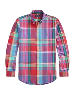 Рубашка мужская красная FW24 Polo ralph lauren