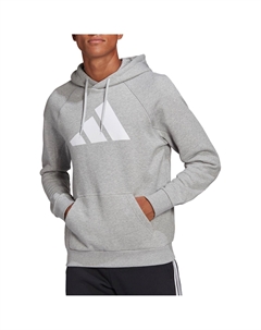 Толстовка с капюшоном FI мужская silver Adidas