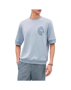 HERMES Футболка мужская синяя Hermès