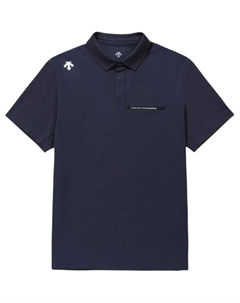 Мужская поло, синий Descente