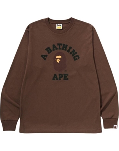 Bape X Predator College лонгслив A bathing ape®
