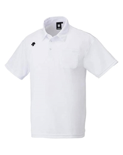 Мужская поло, белый Descente