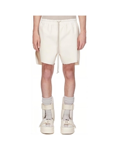 Шорты с бахромой и шнурком, Natural Rick owens