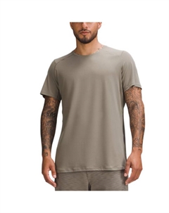 Футболка для йоги nulu мужская, хаки Lululemon