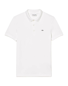 Белая поло для мужчин Lacoste