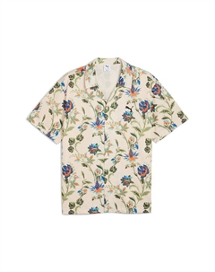 AOP рубашка мужская ecru Puma