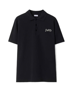 Хлопковая поло, Coal Burberry