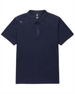 Мужская поло, синий Descente