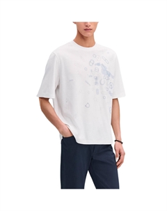 HERMES Футболка мужская белая Hermès