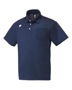 Мужская поло, синий Descente