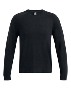 Трикотажный свитер мужской черный Under armour