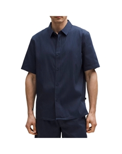 Свободная рубашка Relaxed Fit, синий Lululemon