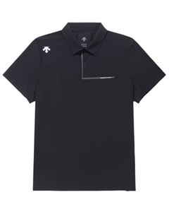 Мужская поло, черный Descente