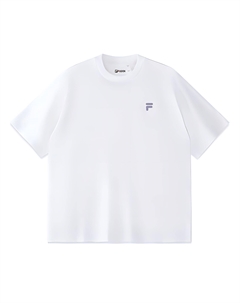 Футболка мужская классическая белая Fila fusion