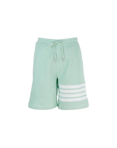 Шорты с 4 полосками, светло-зеленый Thom browne