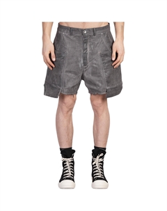 Джинсовые шорты карго, серый Rick owens drkshdw