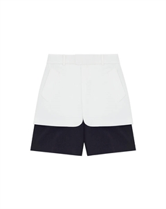 Повседневные шорты мужские черно-белые We11done