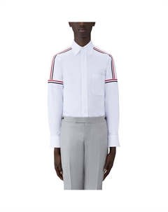 Рубашка с нашивкой-логотипом, белый Thom browne