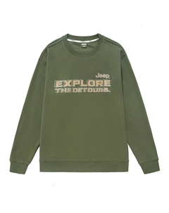 Свитшот мужской, зеленый Jeep