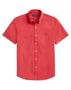 Рубашка SS24 мужская, красный Polo ralph lauren