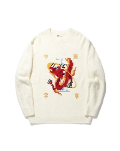 Трикотажный свитер Ecru Li-ning