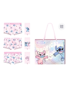 Боксеры Stitch пачка из 3 штук, розовый Disney