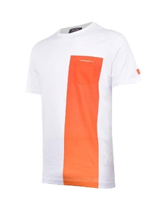 Мужская белая футболка для яхтинга Paul & shark