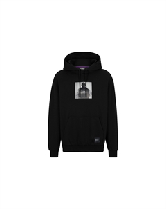 Худи с принтом, черный Hugo boss