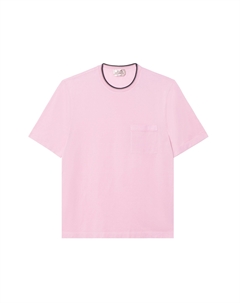 HERMES Футболка мужская розовая Hermès