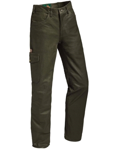 Женские охотничьи кожаные брюки В из кожи буйвола с карманами на штанине, коричневые, оливковые La chasse