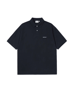 Мужская поло, синий Carhartt wip