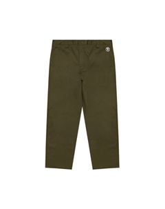Брюки с нашивкой логотипа A Bathing APE, хаки Aape