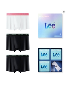 Мужские трусы-боксеры, черный Lee