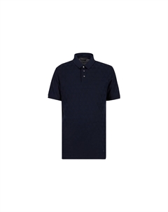 Мужская поло морского синего цвета Emporio armani