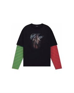 Футболка мужская черная We11done