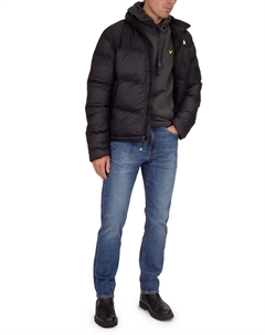 Мужская куртка с капучино и логотипом Lyle & scott